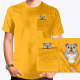 Funny Dog Pocket T-Shirt